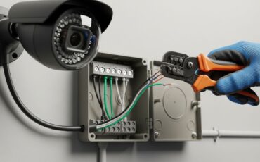 Güvenlik Kamerası Elektrik Bağlantısı