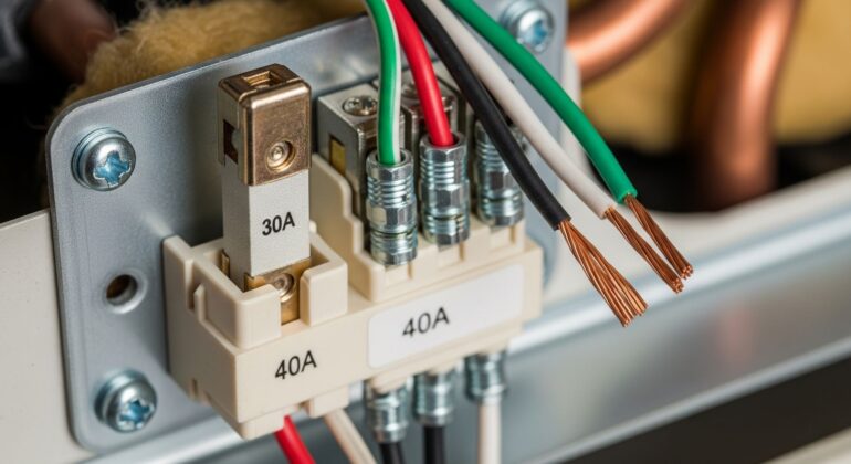 Klima Sigorta ve Priz Bağlantıları