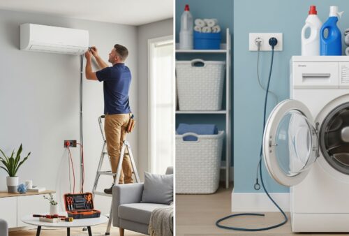Klima & Beyaz Eşya Elektrik Tesisatı