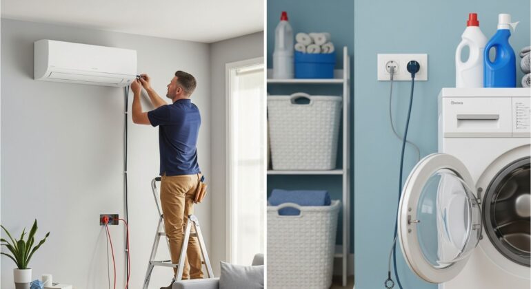 Klima ve Beyaz Eşya Elektrik Tesisatı